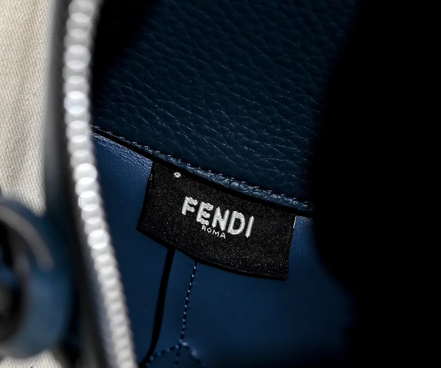 FENDI Boston Tote Classic Monogram Calfskin