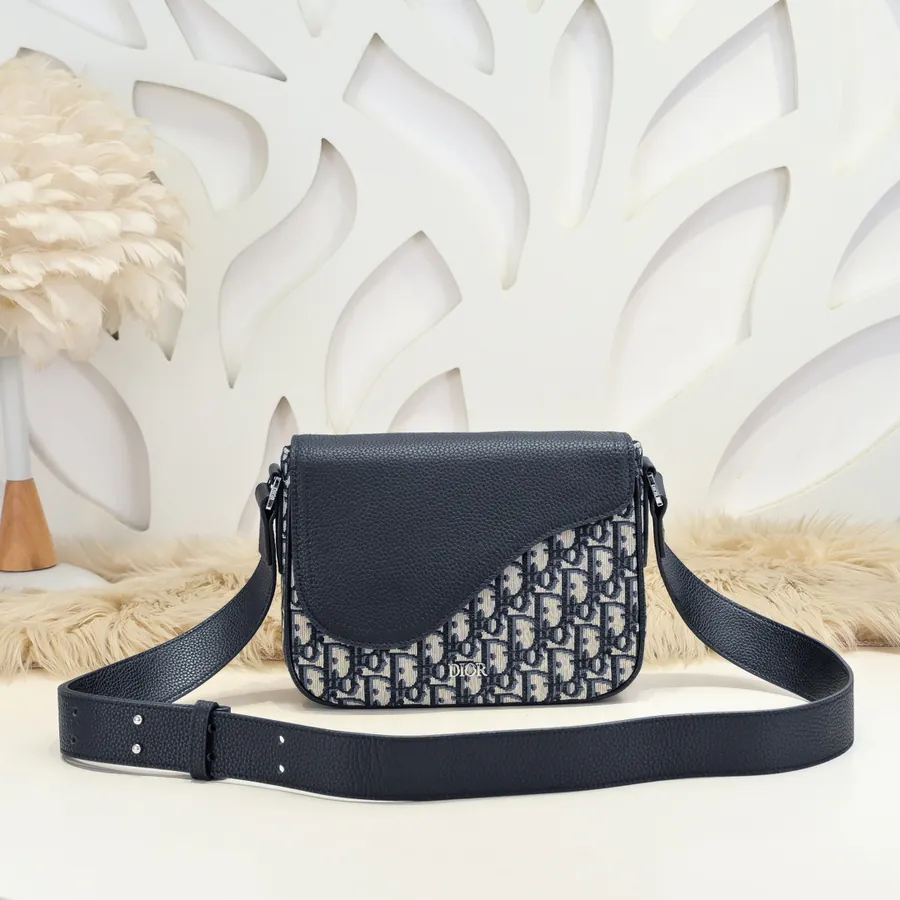 Dior 2024 Mini Saddle Messenger Bag
