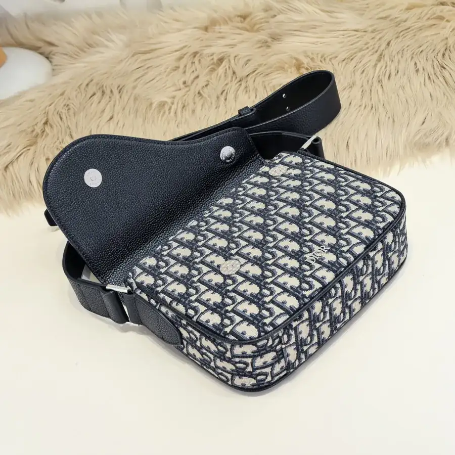 Dior 2024 Mini Saddle Messenger Bag
