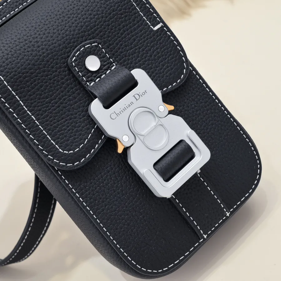 Dior 2024 Phone Bag Saddle Style Crossbody Bag