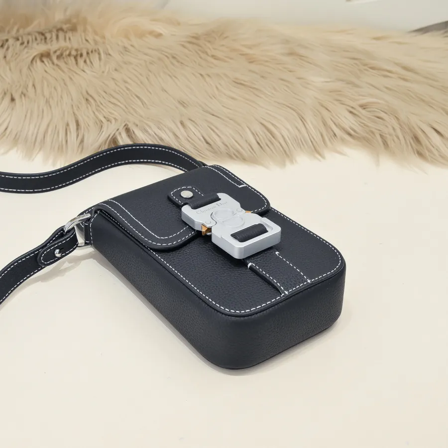 Dior 2024 Phone Bag Saddle Style Crossbody Bag