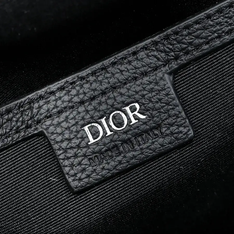 2024 New Rider Crossbody Bag with Oblique Print and Grained Calfskin Details