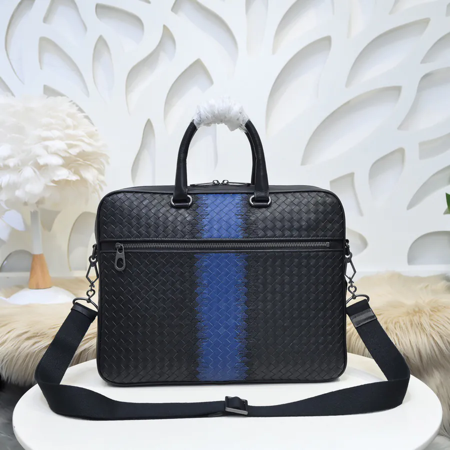 BV 2024 Men's Briefcase Premium Leather, Elegant Design