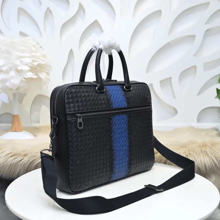 BV 2024 Men's Briefcase Premium Leather, Elegant Design