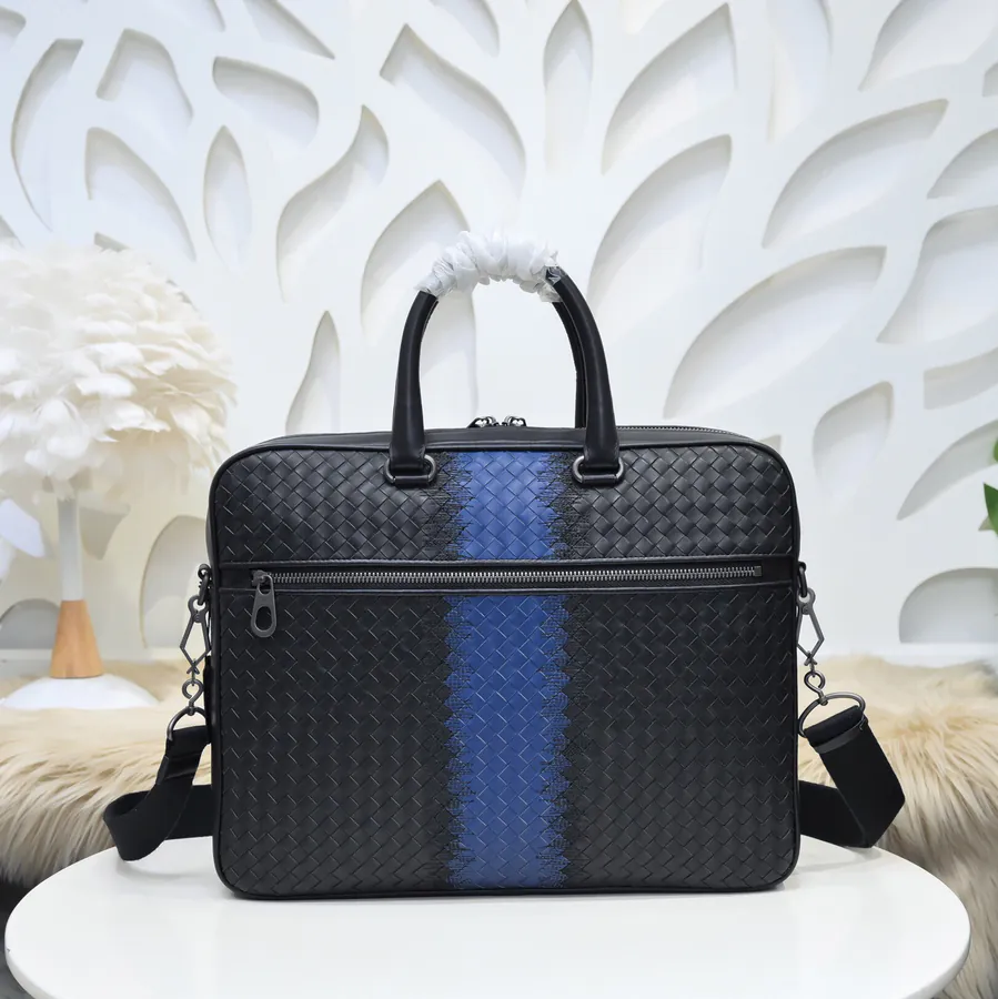BV 2024 Men's Briefcase Premium Leather, Elegant Design