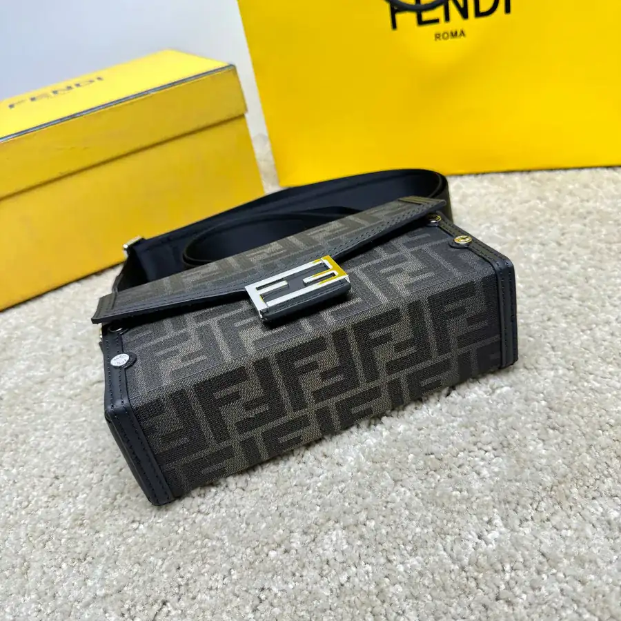 Baguette Soft Trunk with FF Eclissi Pattern