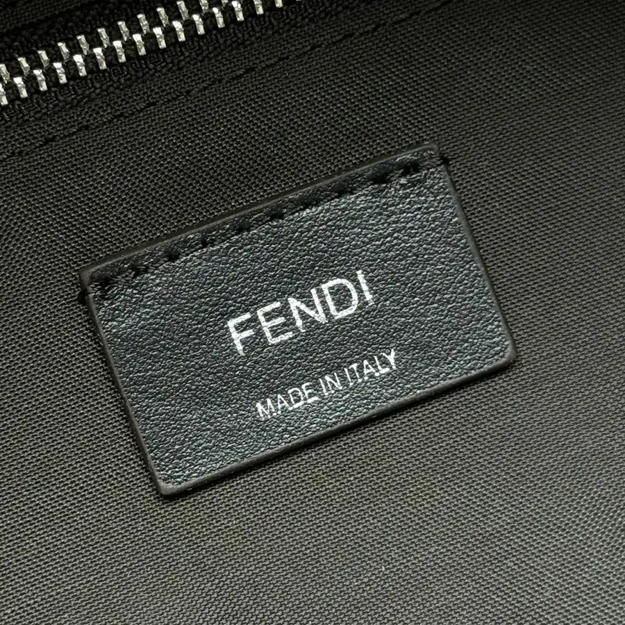 Mini Structured Crossbody Tote with FF Logo Metal Stud