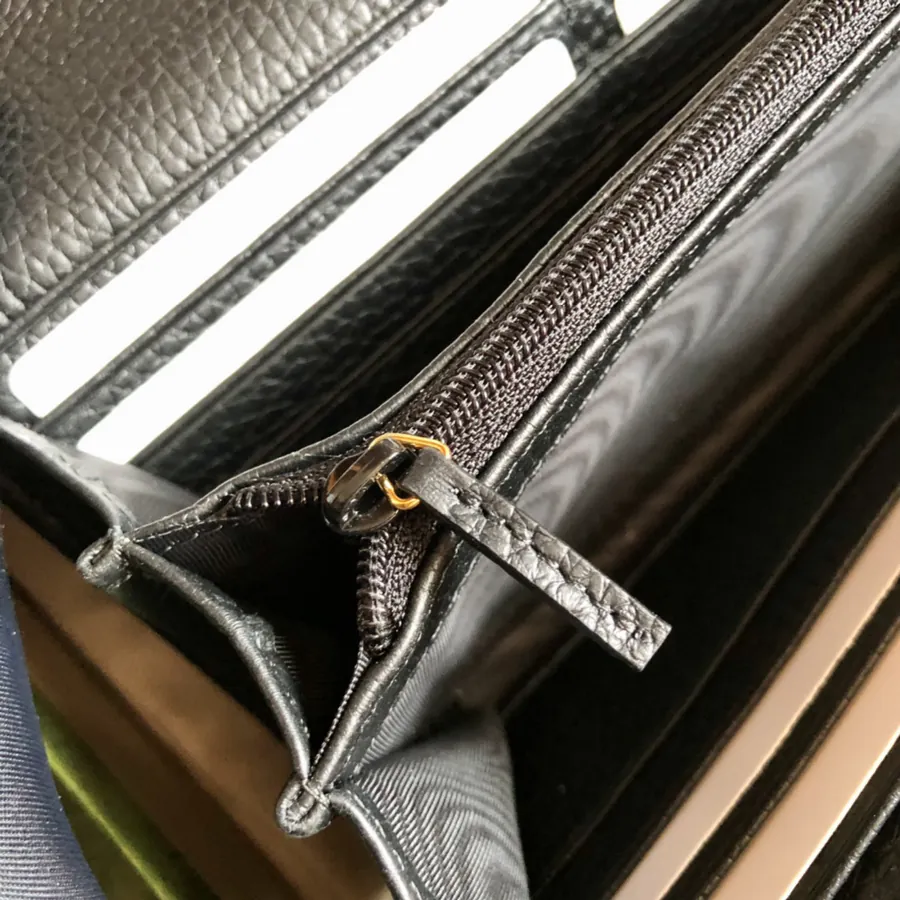 Ophidia Series Bucket Bag in Grained Calfskin