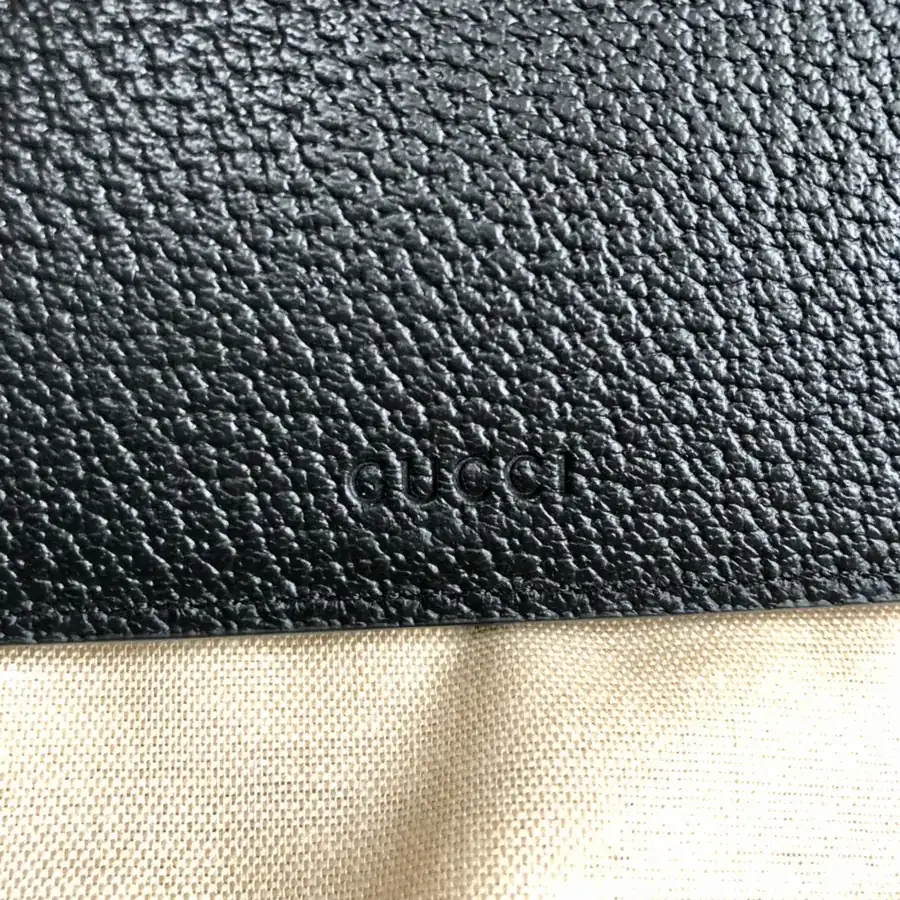 G Brand Premium Bucket Bag with Grained Calfskin