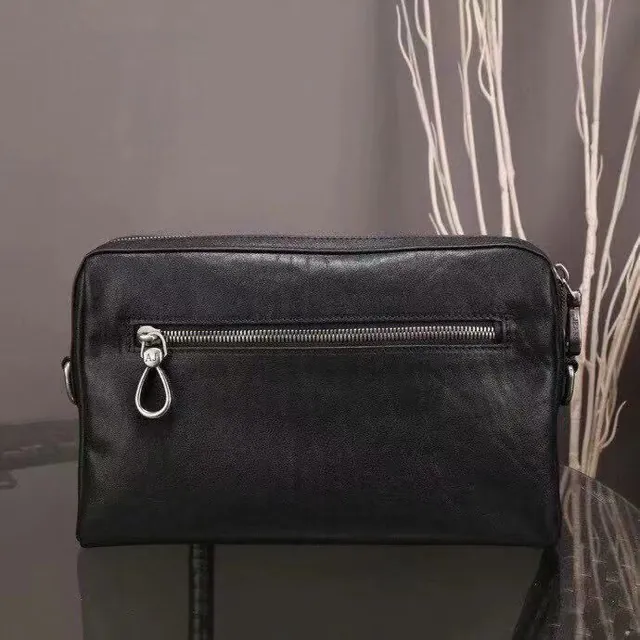 Armani Men's Casual Crossbody Bag with Handles and Detachable Strap