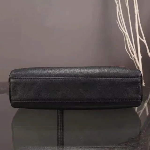 Armani Men's Casual Crossbody Bag with Handles and Detachable Strap