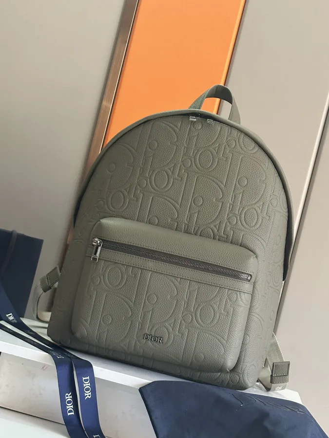 Dior Rider 2.0 Backpack Black Calfskin with Dior Gravity Print