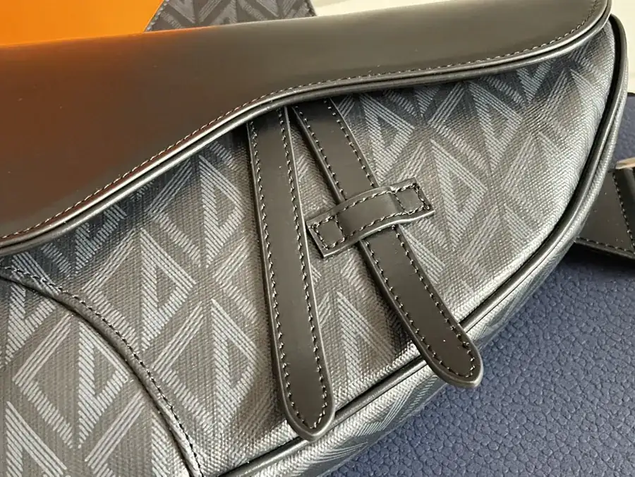 Marc Bohan Diamond Satchel in Grained Calfskin