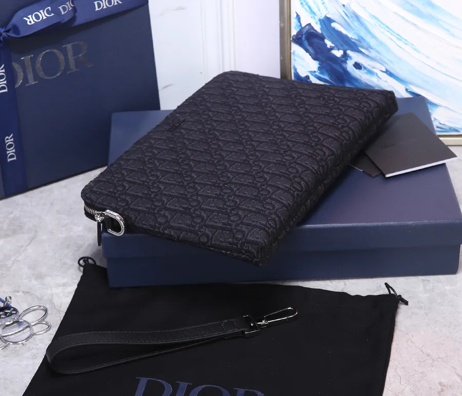 Dior Oblique Handbag with Black Box