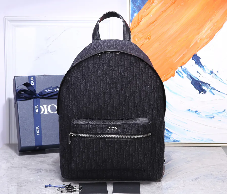 DIO.R Oblique Double Shoulder Bag