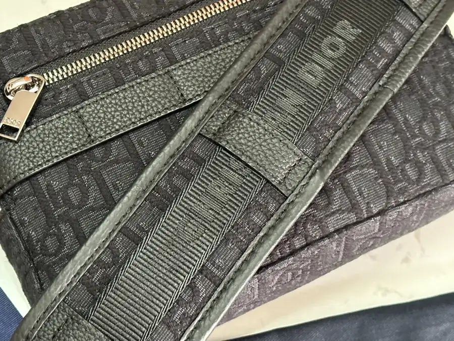 Dior Homme Camera Bag with Gunmetal Hardware