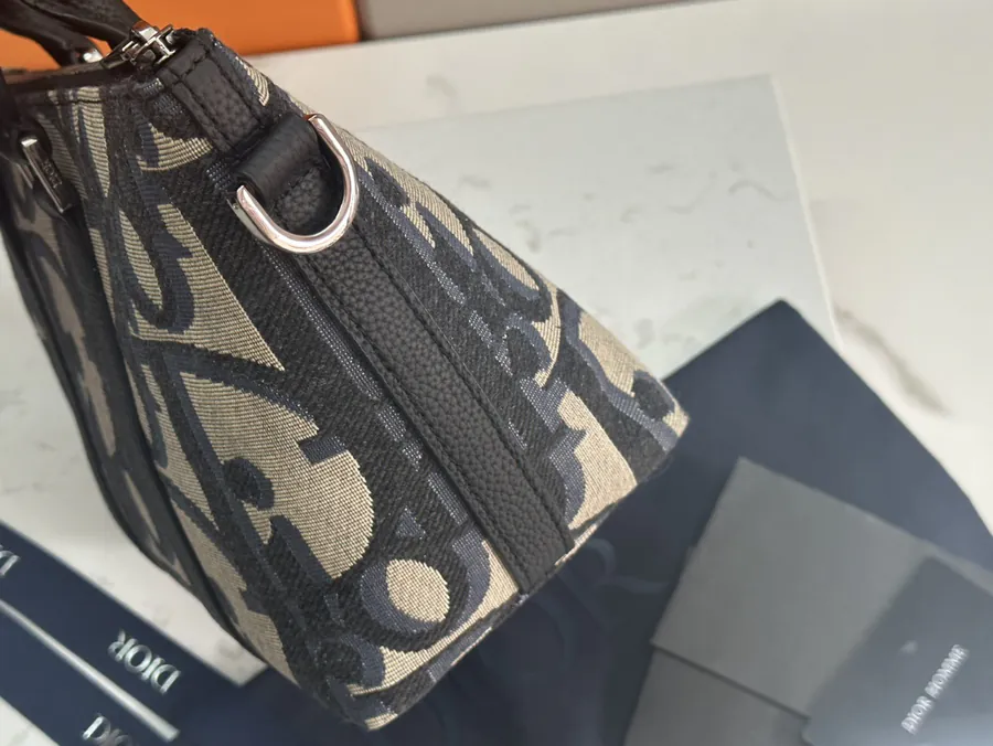 Dior Weekender 25 Handbag Premium Leather Handle and Adjustable Strap