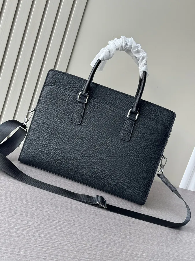 LV Password Lock Briefcase Premium Italian Calfskin, Unique Design