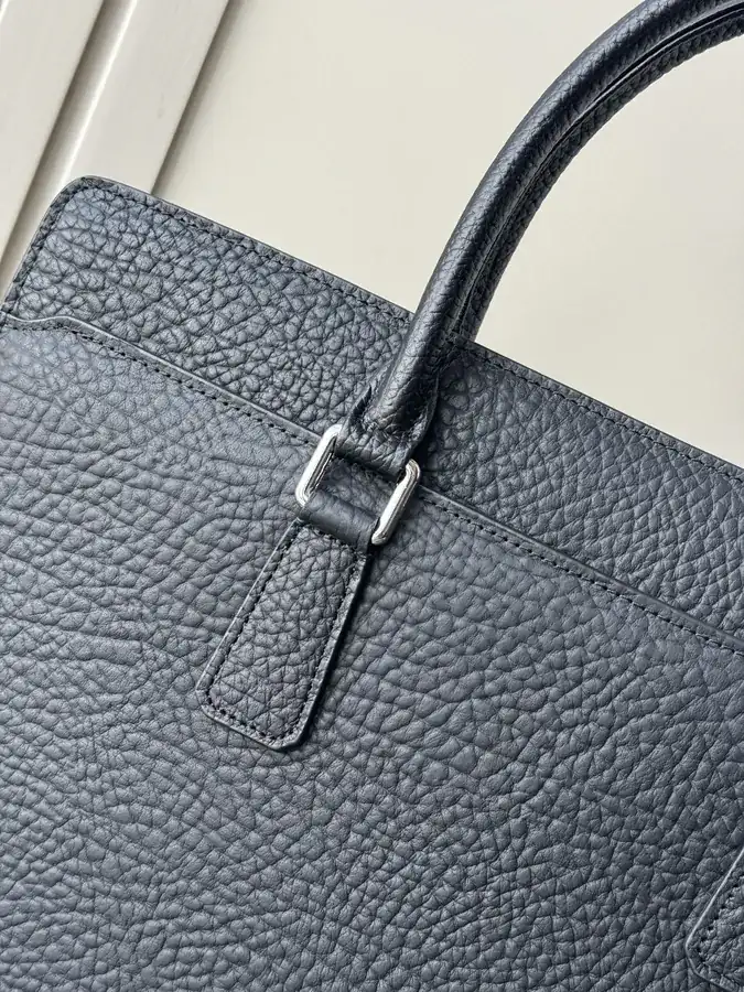 LV Password Lock Briefcase Premium Italian Calfskin, Unique Design