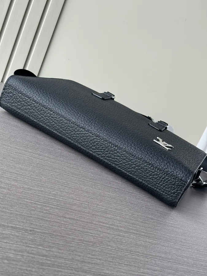LV Password Lock Briefcase Premium Italian Calfskin, Unique Design