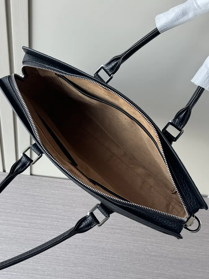 LV Password Lock Briefcase Premium Italian Calfskin, Unique Design