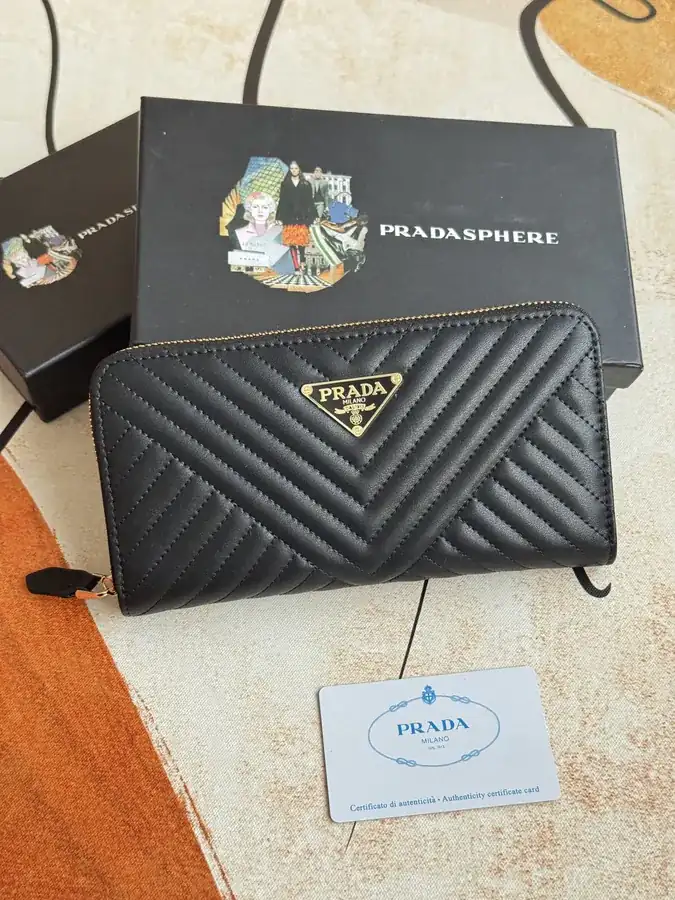 Classic Single Zip Wallet in Blue ZP Development, Italian Cross Grain Calfskin