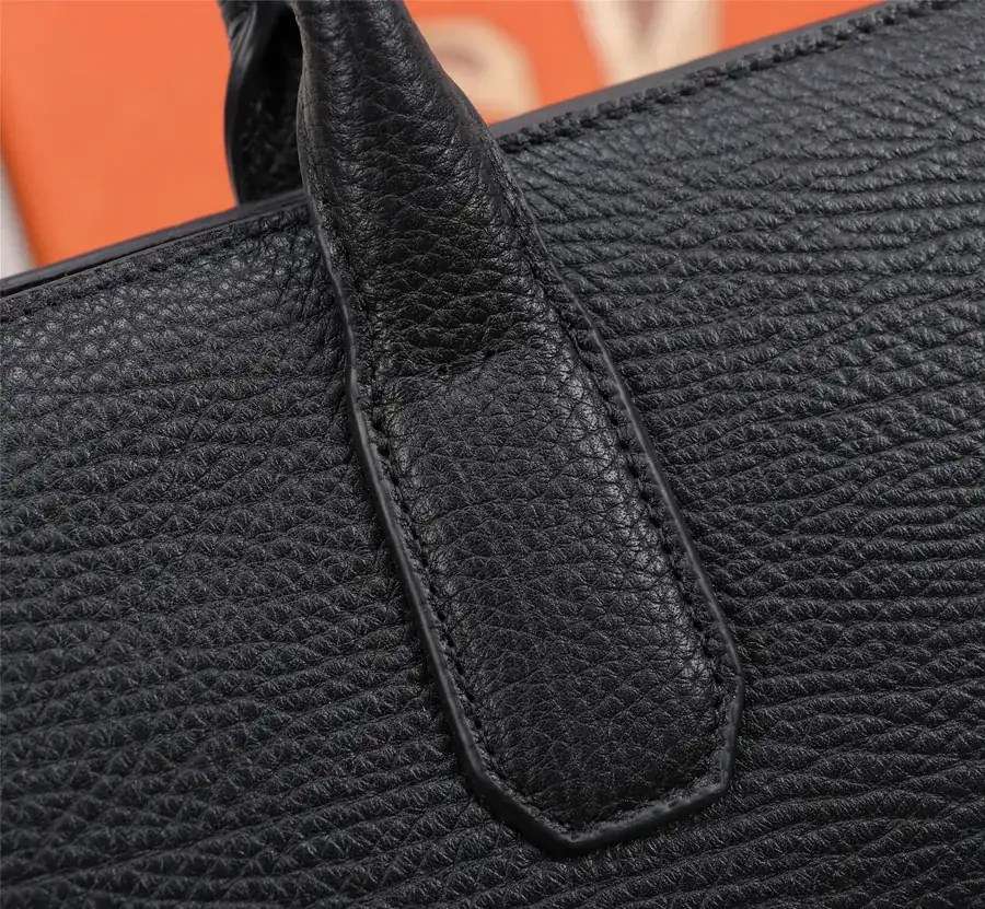 LV 2022 New Collection Briefcase in Grained Calfskin