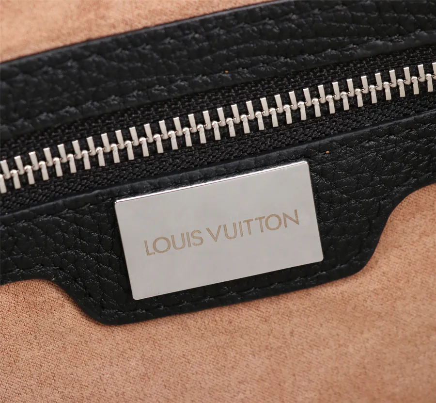 LV 2022 New Collection Briefcase in Grained Calfskin