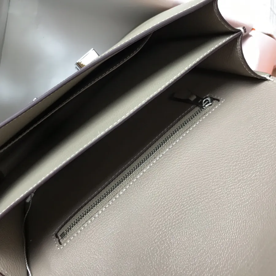 Constance 23cm Bucket Bag with Gold and Silver Buckles