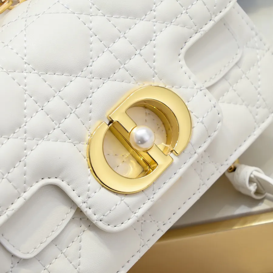 Dior Jolie Mini Bucket Bag with Detachable Chain Strap