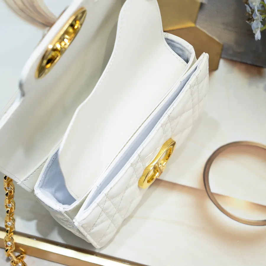 Dior Jolie Mini Bucket Bag with Detachable Chain Strap