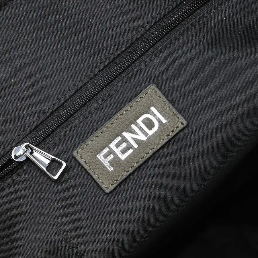 FENDI Latest Travel Bag with Grained Calfskin and Waterproof Fabric