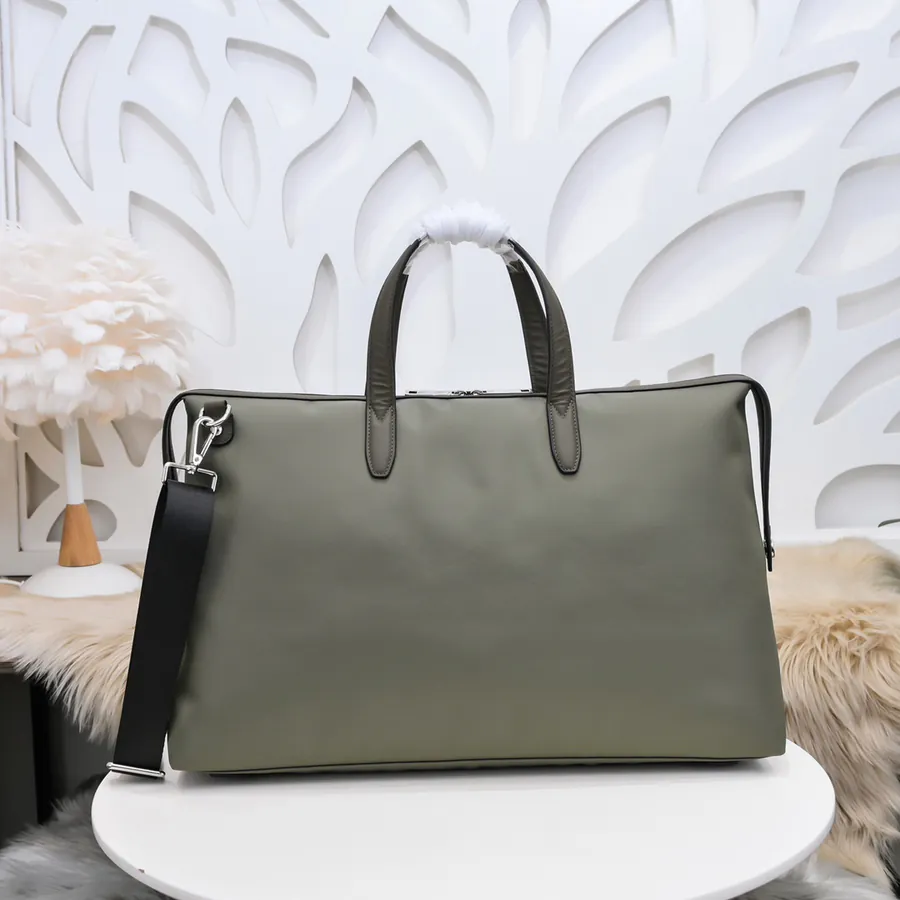 FENDI Latest Travel Bag with Grained Calfskin and Waterproof Fabric