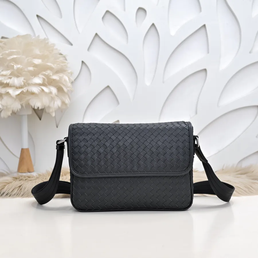 BV Latest Men's Crossbody Bag Premium Leather, Elegant Design