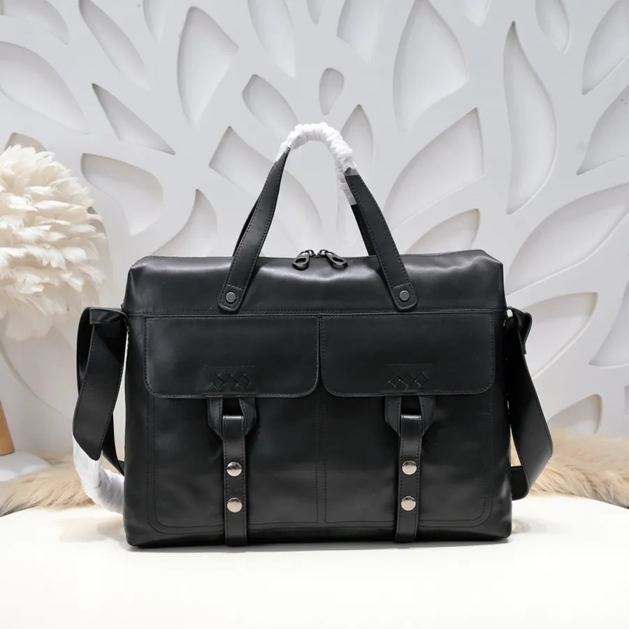 BV Latest Men's Briefcase Premium Leather, Elegant Design