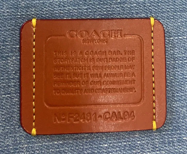 Coa*h Time Square Square Bag