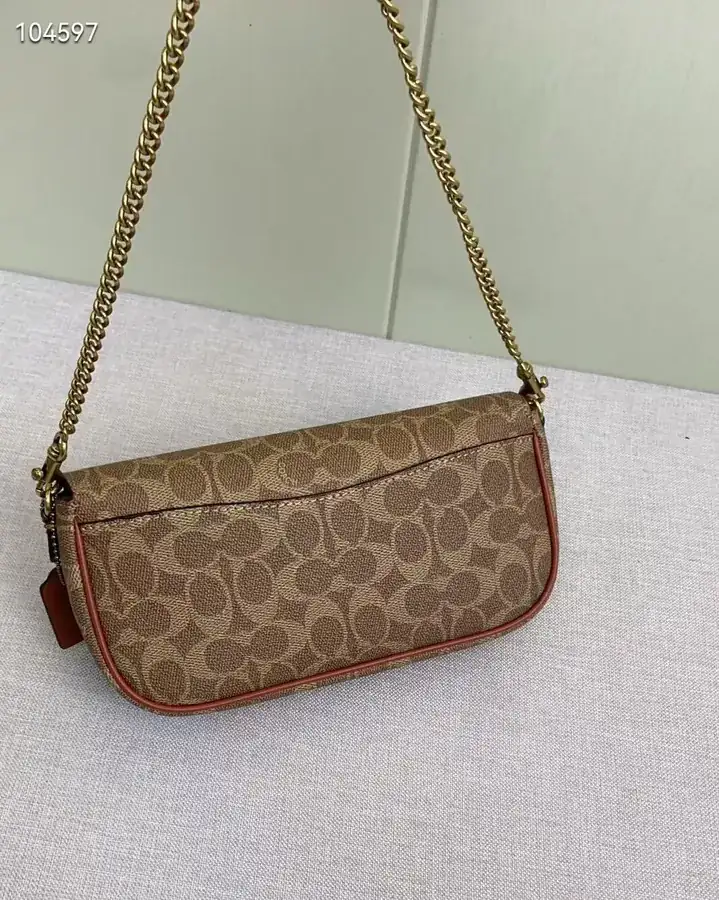 Coach 2 Month New Brook Chain Bag with Flip Cover Design