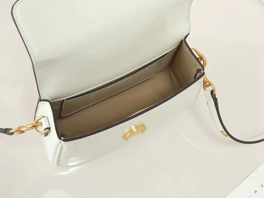 Tory Burch Robinson Series Flip Top Crossbody Bag