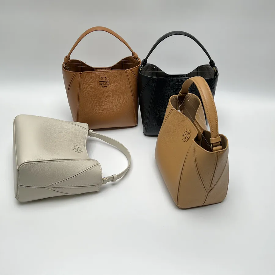 McGraw Mini Bucket Bag in Grained Calfskin