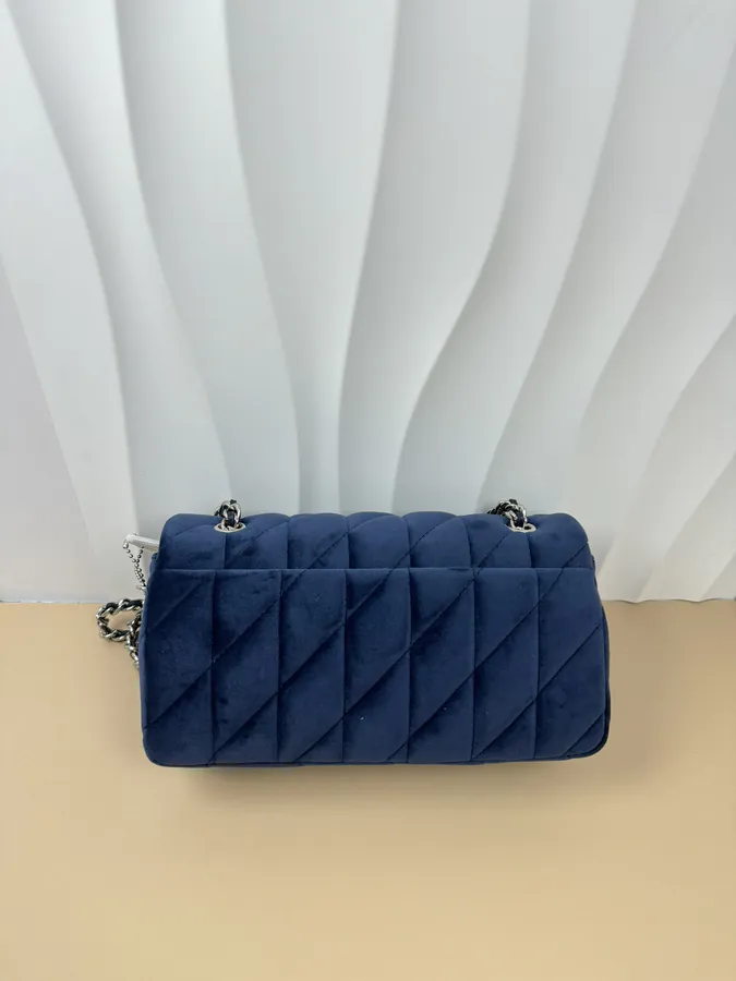Coach Velvet Gem Blue Bucket Bag CW608