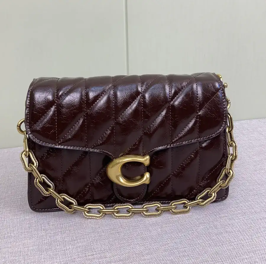 Coach CAF55 Chain Tabby Bucket Bag