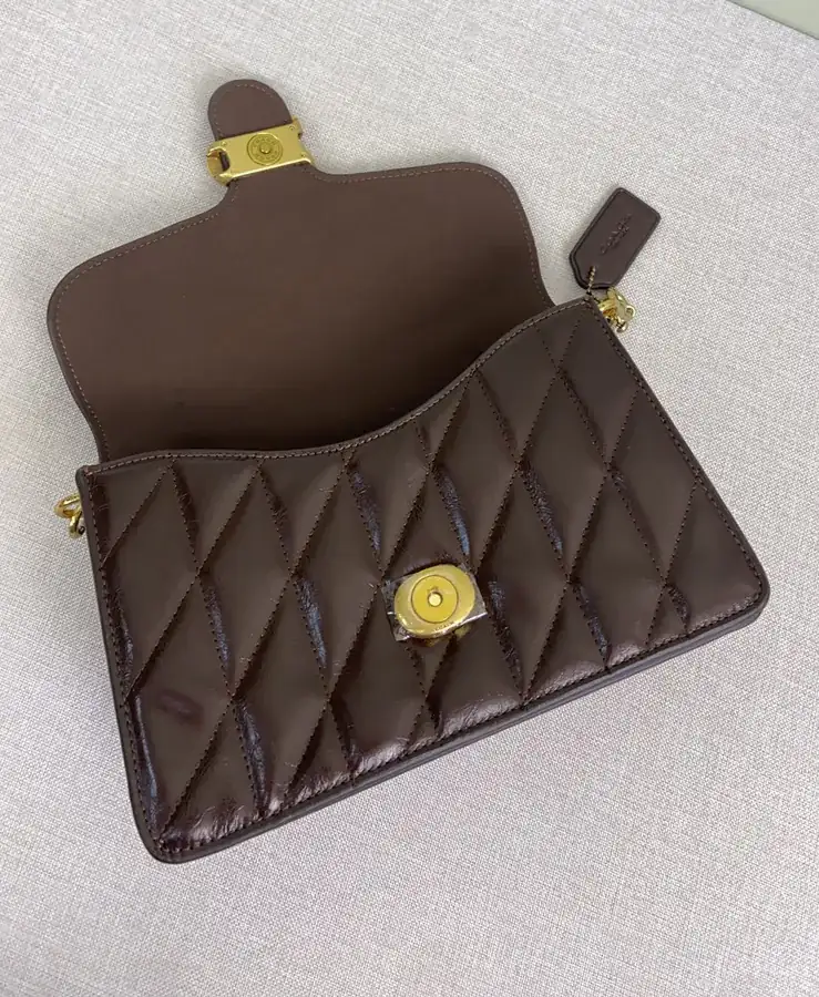 Coach CAF55 Chain Tabby Bucket Bag