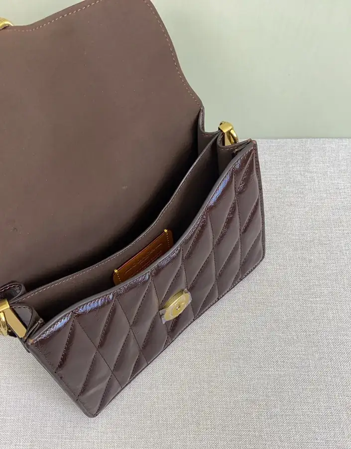 Coach CAF55 Chain Tabby Bucket Bag