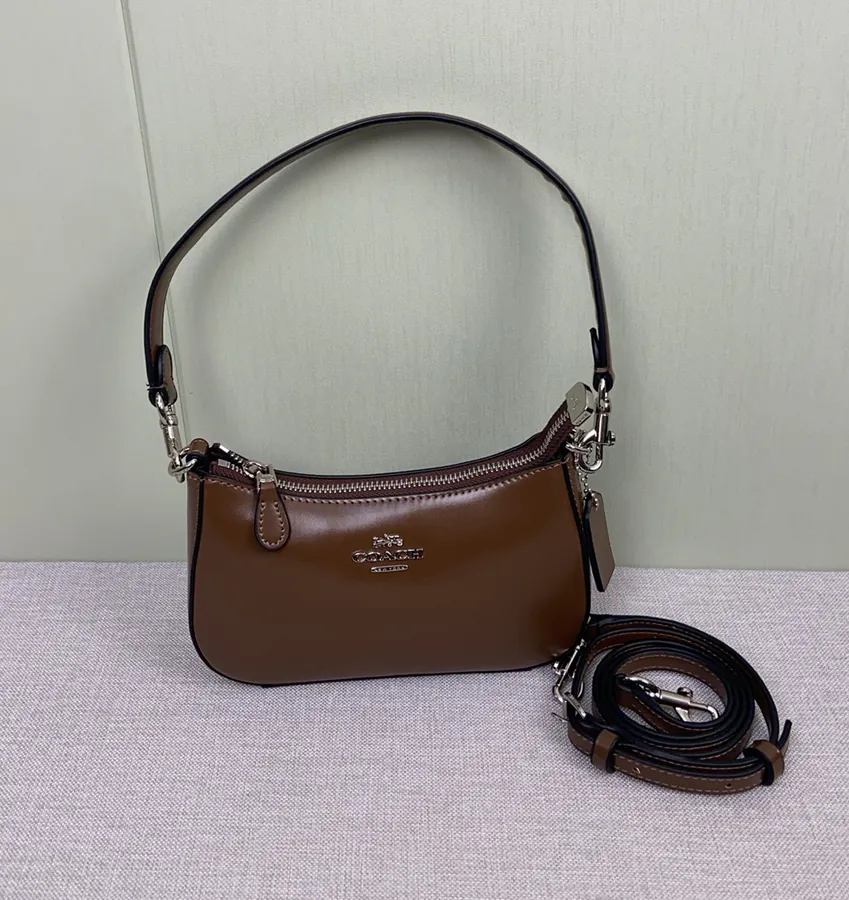 COACH Teri Crossbody Bag Chocolate Color