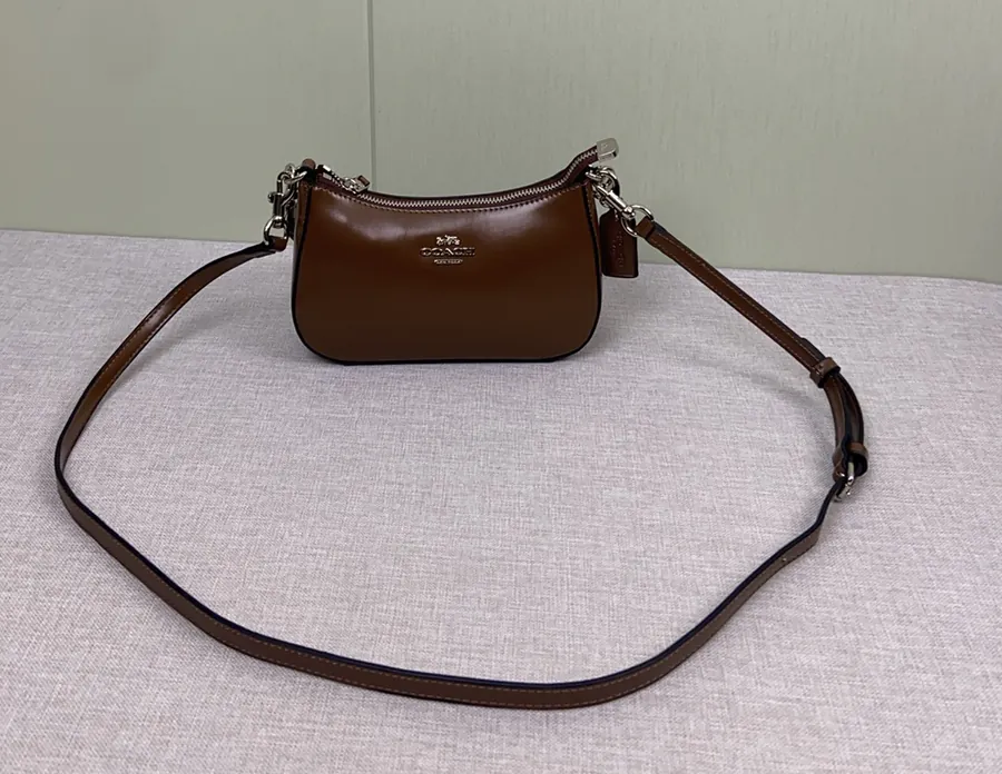 COACH Teri Crossbody Bag Chocolate Color