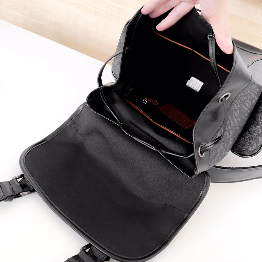 Hudson Series Backpack for Travel Premium Leather, Stylish Design