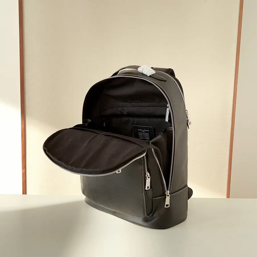 Cl963 Full Leather Smooth Double Shoulder Bag