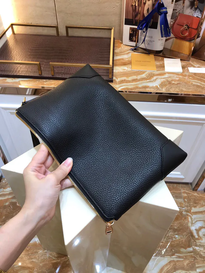 LV Leather Crossbody Bag