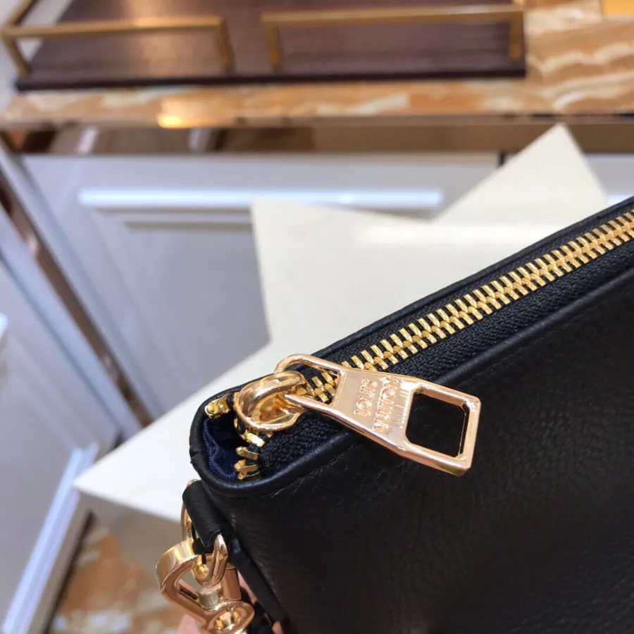 LV Leather Crossbody Bag