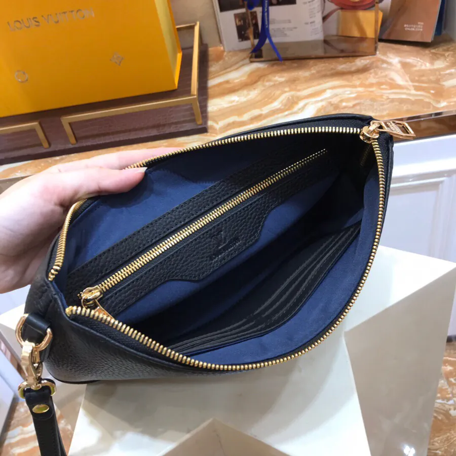 LV Leather Crossbody Bag